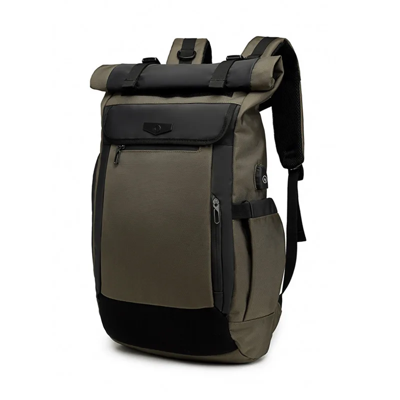 Мужской дизайнерский рюкзак для ноутбука, высококачественный водонепроницаемый большой 19 дюймовый рюкзак для ноутбука, мужской рюкзак для путешествий