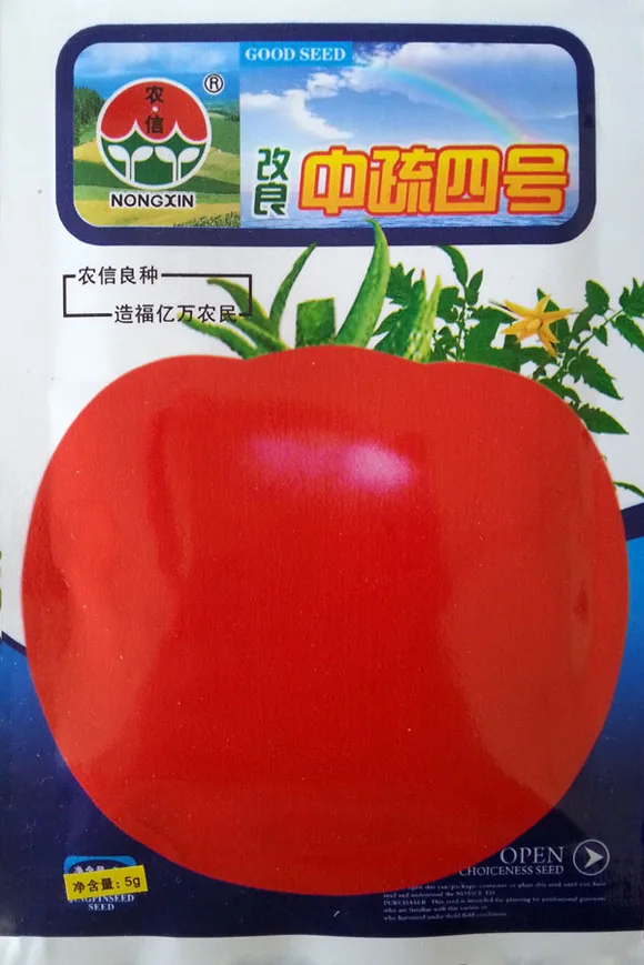 Vegetable seeds in height 4 tomato seeds Tomatoes balcony potted 5 grams bag