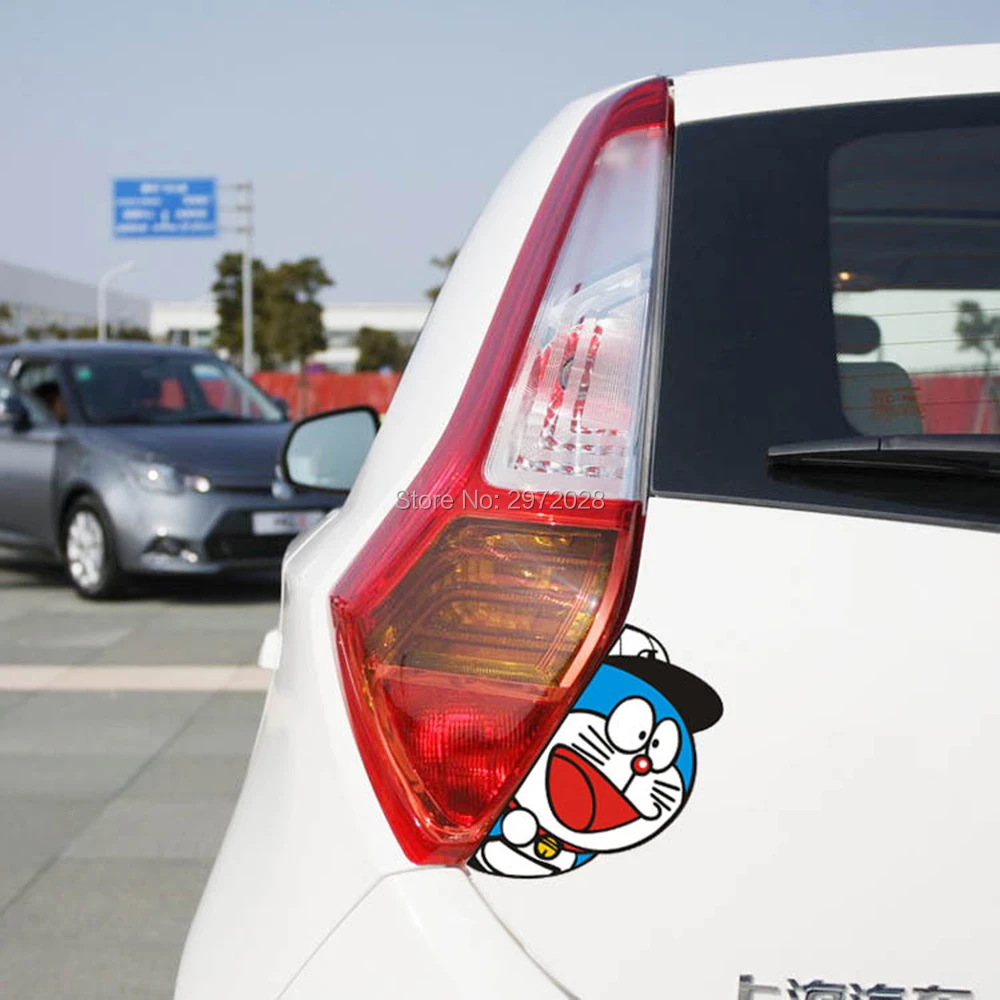 Новейший дизайн Дораэмон глаз Смеющийся креативный автомобильный переводной