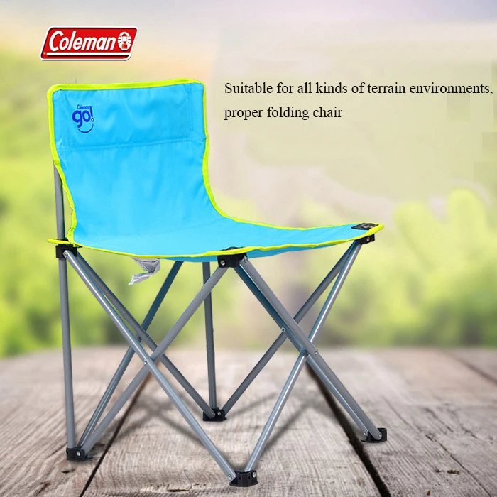Taburete portátil de lona para exteriores, silla plegable alta resistencia acampar, playa, Chaise fuerte con respaldo, L42| Sillas de pesca| - AliExpress