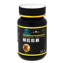 Free shipping propolis softgels 500 mg 180 pcs