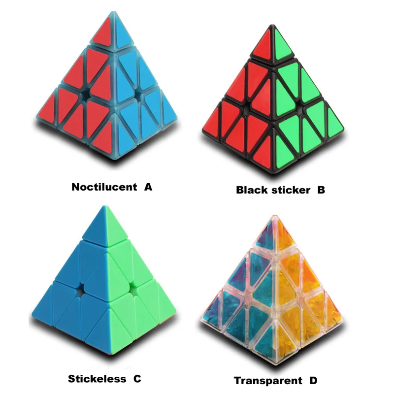 Zcube 3x3x3 Пирамида Магнитный скоростной магический куб профессиональный необычной