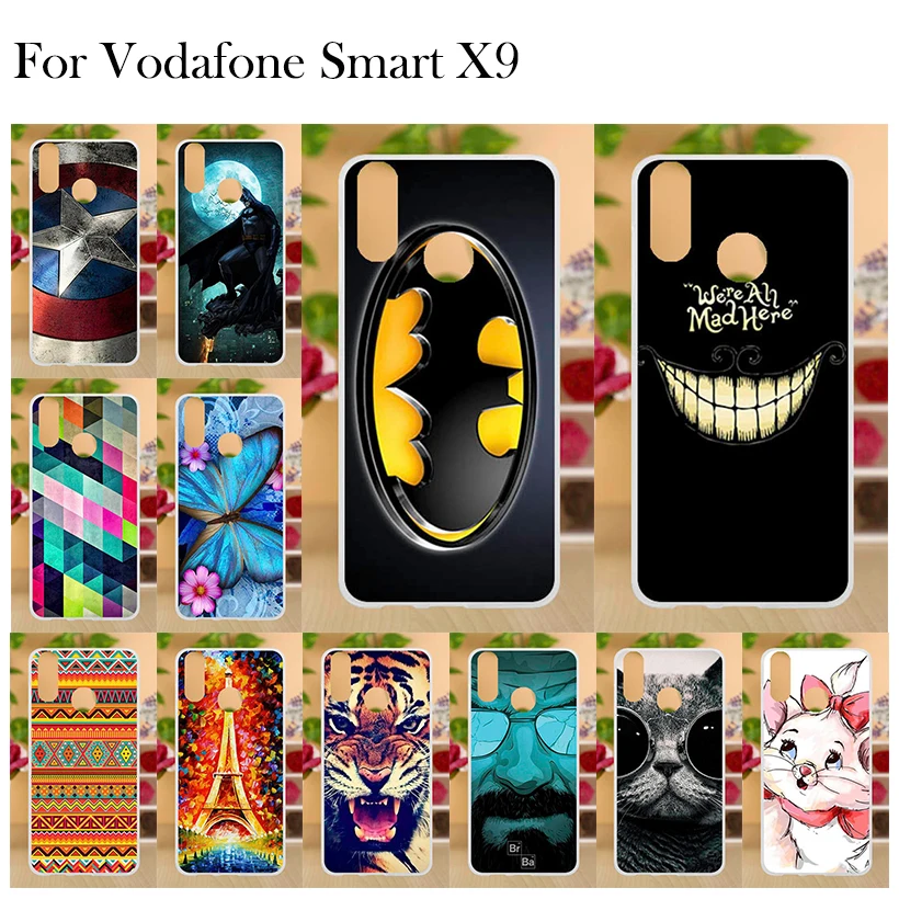 Vodafone Smart X9 чехол силиконовый чехол Vodafone X9 чехол мягкий, симпатичный, из ТПУ чехол для телефона с рисунком в виде животного для Vodafone Smart X9 задняя крышка