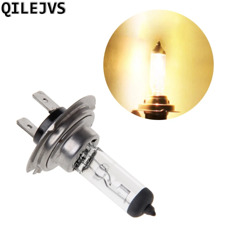 QILEJVS 1 шт. H7 100 Вт 12 В HOD Xenon Белый 3000 К галогенная Автомобильная головная лампа