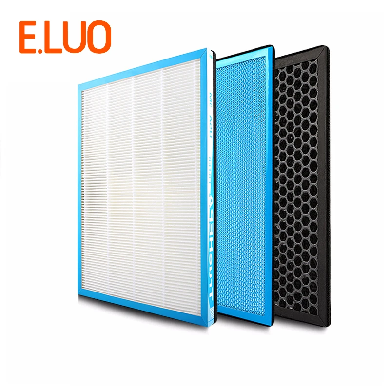

348*265 mm high efficiency hepa filter activated carbon filter and cold catalyst filter of air purifier parts for SKG-JH4053 etc