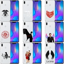 Американский Телевизор Degenerate angel Lucifer аксессуары для телефонов Чехол для huawei mate/P 8 9 10 20 Lite Plus прозрачный силиконовый чехол