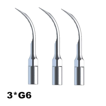 

3Pcs G6 Dental Equipment Dentist Scaling Tip For EMS and Woodpecker Ultrasonic Scaler Use To Remove Supragingival Heavy Calculus