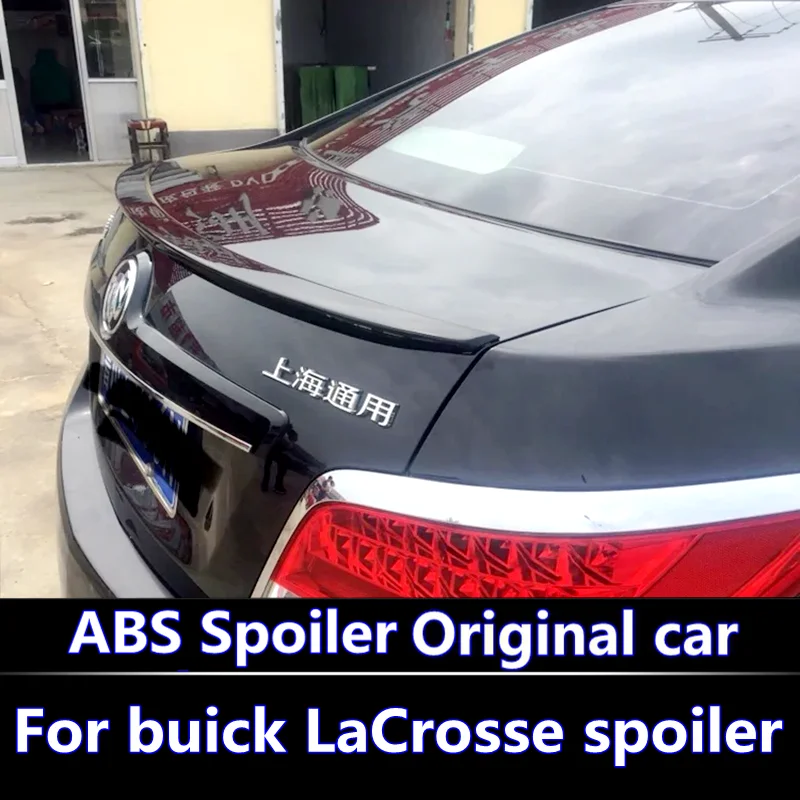 

For buick LaCrosse 2009 2010 2011 2012 spoiler for primer color or black white paint by high quality ABS material LaCrosse