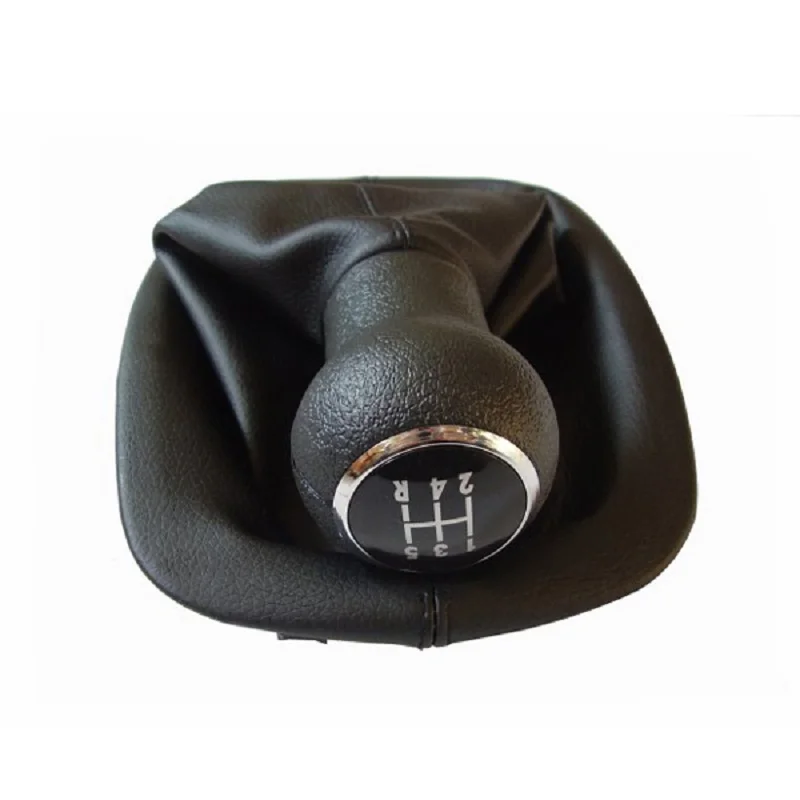 5 Speed 6 Gear Car Gear Shift Knob With Gaitor For VW Passat B5 B5.5
