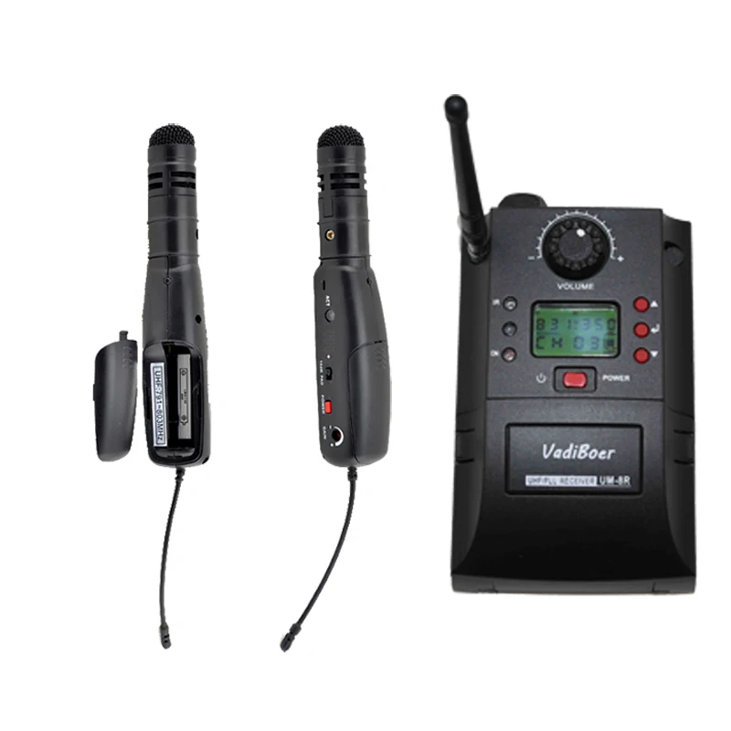 

Free Shipping,wireless Camera system , Vadiboer UM-8R Airline UHF Wireless camera wireless microphone , AirLinera
