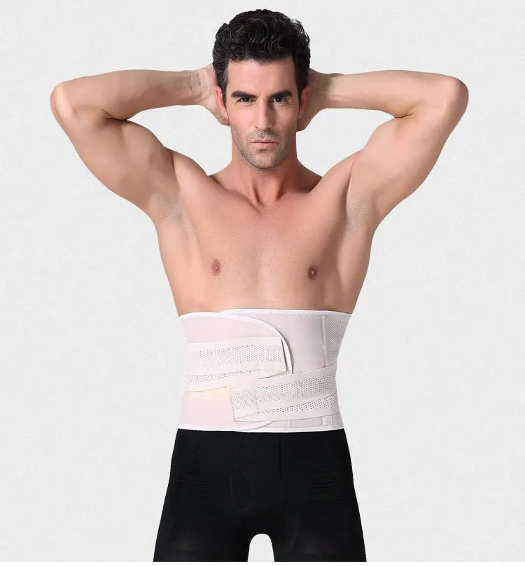 Stylish Men Tight Bellyband Waist Belt Beer Belly Elastic Corset Slimming Body Protected Shaping Band Belt (14)