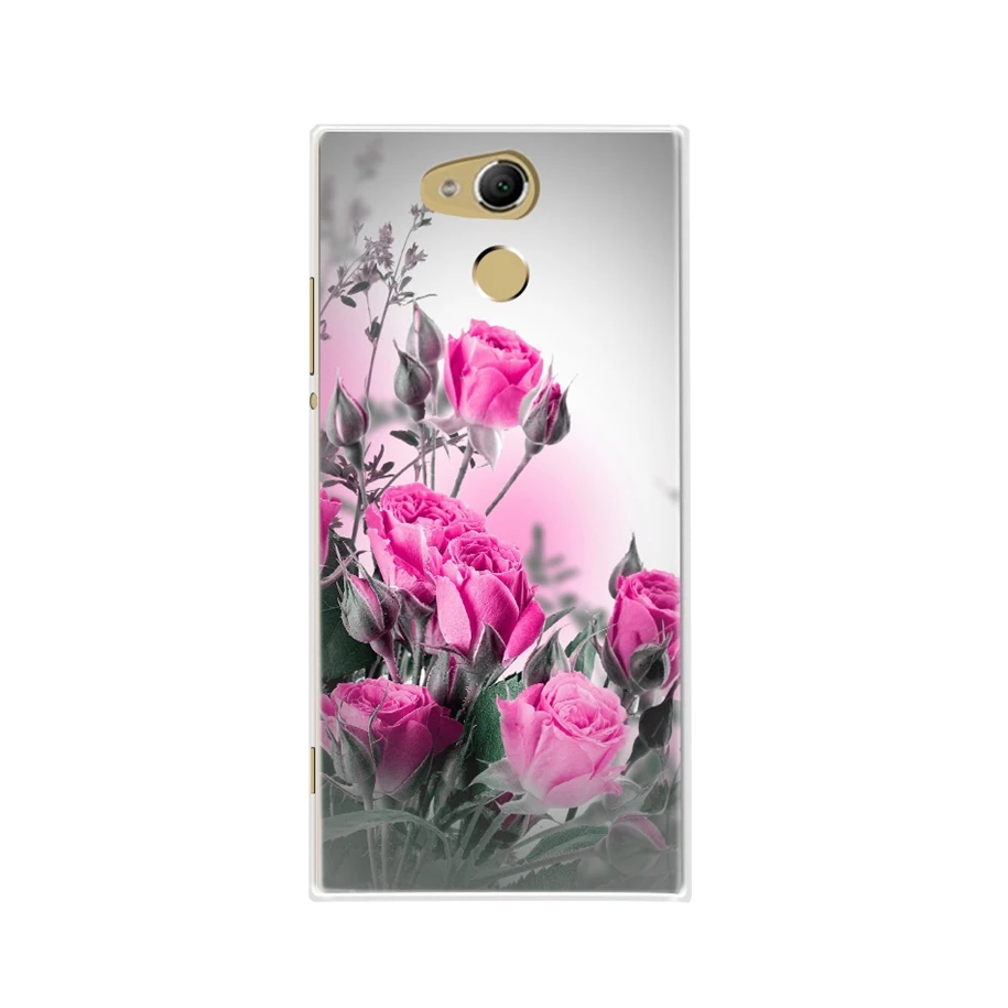 Мягкий чехол из ТПУ для телефона Sony Xperia XA2 XA 2 Ultra с мультяшным рисунком задняя