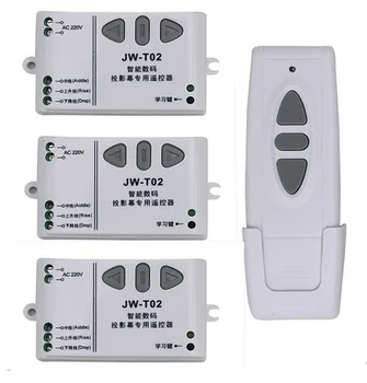 

High quality 220V wireless projection screen remote control switch projection curtain remote control switch(3+1)4pcs