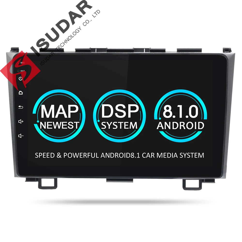 Isudar Car Multimedia Player 2 Din Android 8.1.0 DVD Auto Radio For