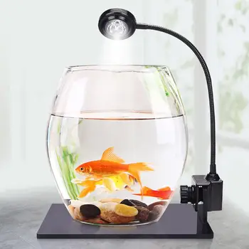 

LED Aquarium Light Plants Grow Light Aquatic Plant Lamp Waterproof Clip-on Lamp For Fish Tank