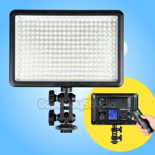 Godox LED308C 308C 308Pcs LED Professional Video (3300K-5600K) Light with Remote Godox LED308C 308C 308Pcs LED Professional Video (3300K-5600K) Light with Remote