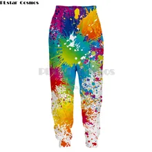 PLstar Cosmos 2019 New Colorful Paint Men Women Hipster 3D Casual Pants Rainbow Paint Splatter Printed Long Sweatpants 5XL PLstar Cosmos 2019 New Colorful Paint Men Women Hipster 3D Casual Pants Rainbow Paint Splatter Printed Long Sweatpants 5XL