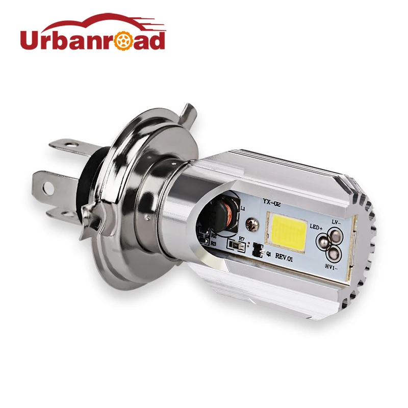 6000K 12v Hs1 h4 Led LUZ DE Vespa motocicleta h4 Led faro motocicleta Hs1 ciclomotor bombillas Moto Accesorios