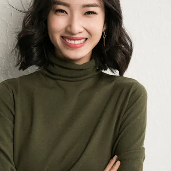 

Autumn Winter Turtleneck Sweater Women 2019 Fashion Long Sleeve Solid Cashmere Sweater Pullover Slim Female Jumper Mujer Sueter