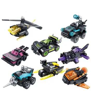 

Kaizhi Building New Future Police Series Three Variable Building 8 Puzzle Assembling 6611 DIY Model Kids Educational Toys