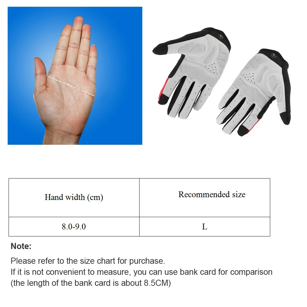 Guantes moto invierno ROCKBROS S109-1BR-L перчатки для вождения с сенсорным экраном противоскользящие велосипедные перчатки для мужчин и женщин перчатки для верховой езды