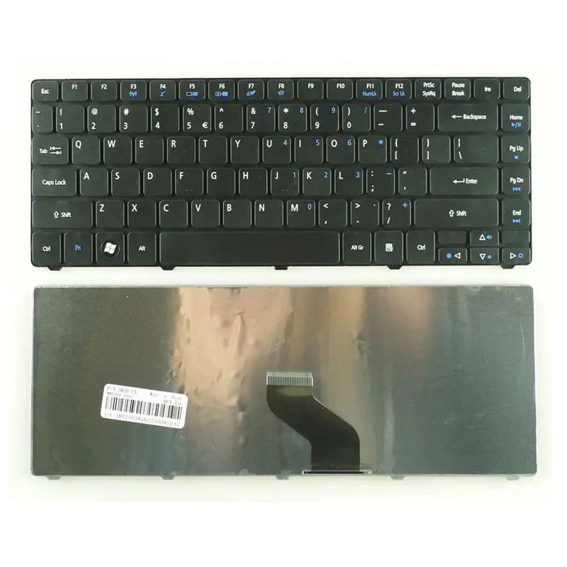 

YALUZU US Black New laptop keyboard For Acer 4738ZG 3810TG 3810T 4736 4736zG 4736G For Aspire 4750G 4743G 4752 4752G MS2347 new