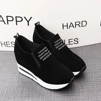 

Vogue Nice Sequin Women Casual Shoes Spring Autumn Comfort Platform Lady Sneakers Slip On Flat Women Shoes CAZ2080