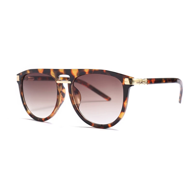 

Double Beam Sunglasses Women Oval Vintage One Piece Sun Glasses Men Goggles for Outdoor Oculos Shades 2001DF