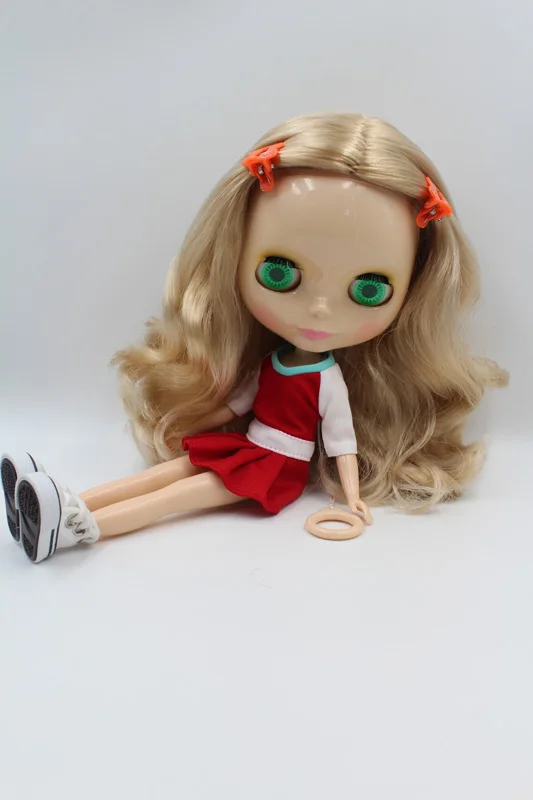 

Free Shipping Top discount  4 COLORS BIG EYES DIY Nude Blyth Doll item NO. 315 Doll limited gift  special price cheap offer toy