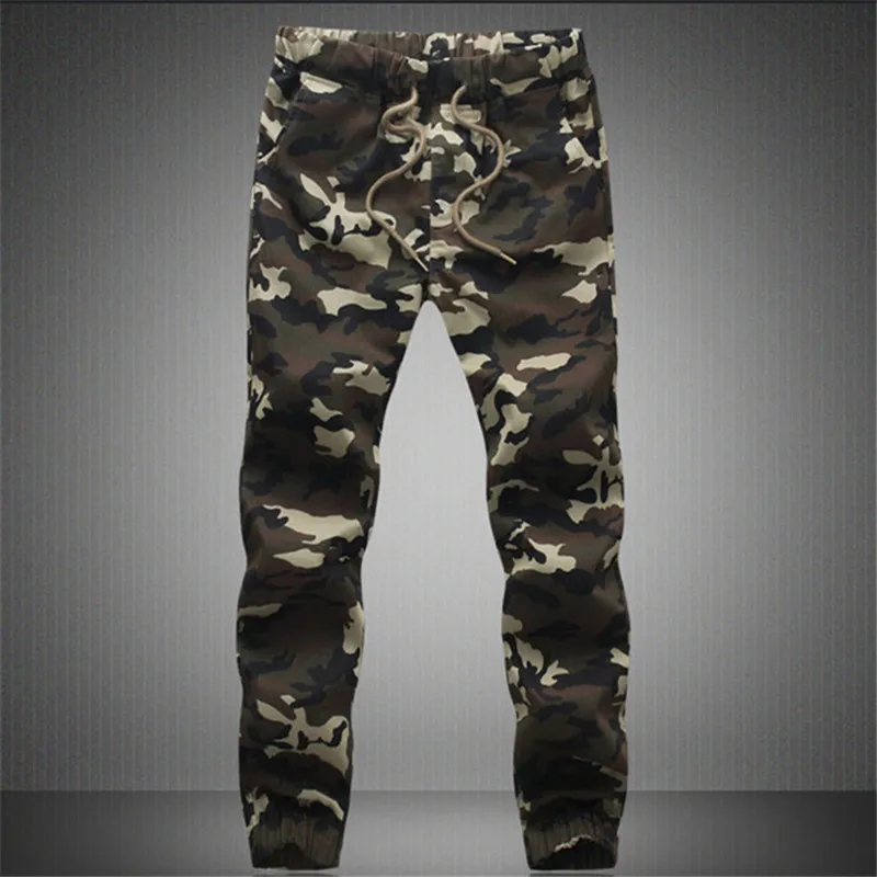 Cotton Spring Autumn Harem Pant Men Trousers Camo Mens 36 2019 New Joggers Pants Men Camouflage Military Pure Cotton 100kg XL L roots sweatpants Sweatpants