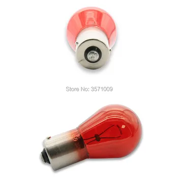 

Genuine part 10pcs/lot headlight halogen for 12088 PR21W 12V RED bulb blake light width lamp