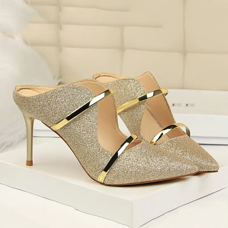 

Women Pumps Small Heels Wedding Shoes Stiletto High Heels Women Heel Sandals Ladies Shoes 1788-1