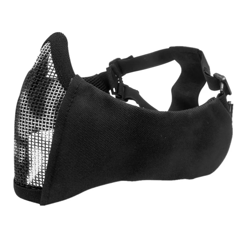 

Male Hunting Emerson Multicam Airsoft tactical Military Tab Half Face Wire Mesh Eat Chicken GameCamouflage Accessories