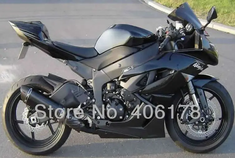 Лидер продаж, оптовая обтекатель подходит для kawasaki Ninja ZX6R 09-12 ZX-6R ZX 6R 2009-2012 мотоциклов Обтекатели (инъекции литье)