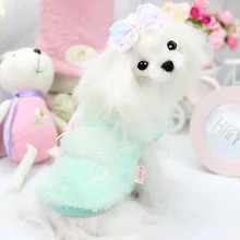 Cute sheep Pet Cat Canine vest shirt costume clothes winter heat fleece canine pet coat jacket small canine Chihuahua garments hoodie