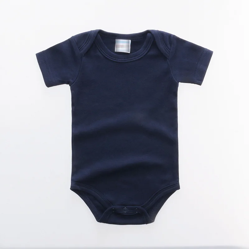 SALE Unisex Baby Rompers Short Sleeve Cottom O-Neck 0-12M Newborn Boys&Girls Roupas Top Quality Bebe Summer Clothes