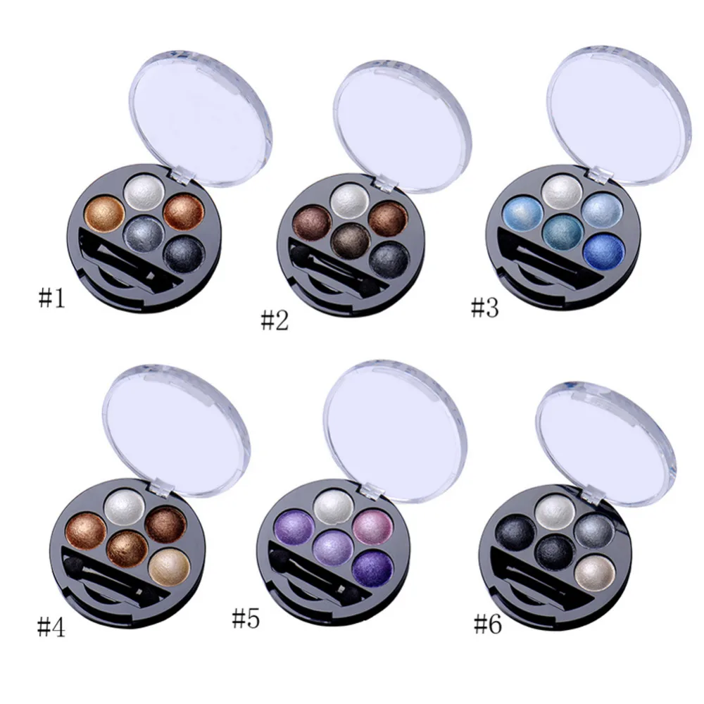 1Pcs 5 Colors Baked Eyeshadow font b Eye b font font b Shadow b font Powder