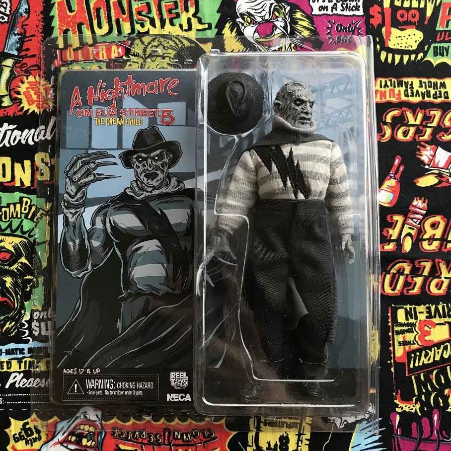 NECA 18 см a &quotКошмар на улице Вязов&quot 5 Freddy Krueger Freddy's Nightmares коллекция
