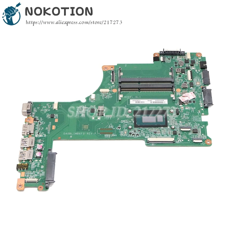 price reduction  NOKOTION A000296890 DA0BLIMB6F0 For TOSHBA Satellite L55T-B L55-B L55T laptop motherboard i5-4210U 