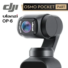 Ulanzi OP-5 OP-6 широкоугольный макрообъектив для Dji Osmo Pocket 10X HD 4K макрообъектив Gimbal аксессуары магнитные линзы