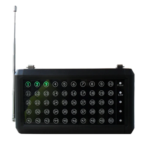 

Wireless Call Waiter Paging System for Restaurant Service Or Coffee Bar P-50