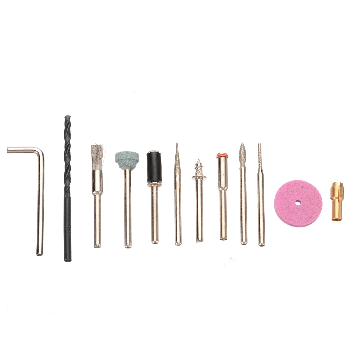 40Pcs Rotary Tool Bits Set Rotary Tool Accessories Kit Mini Drill Fits 1/8