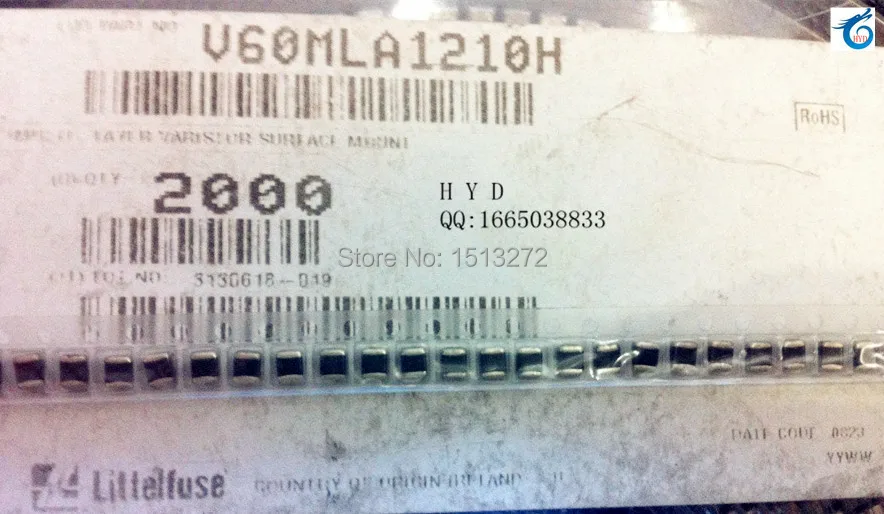 

Бесплатная доставка, LITTELFUSE V60MLA1210H SMD 3225 60V