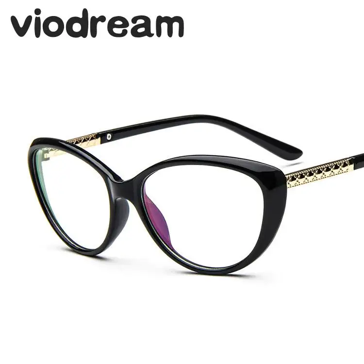 

Viodream Stylish Cat Eye Glasses Frame Retro Anti Blue Ray Computer Goggles Myopia Reading Optical Glasses Frame Oculos De Grau