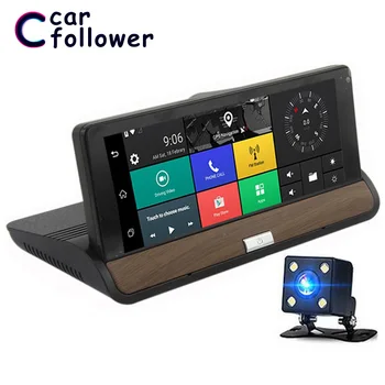 

7" IPS 3G Wifi Car DVR Dash Camera Android 5.0 GPS Navigation Driving Video Recorder Bluetooth Dual Lens Dash Cam Full HD 1080P