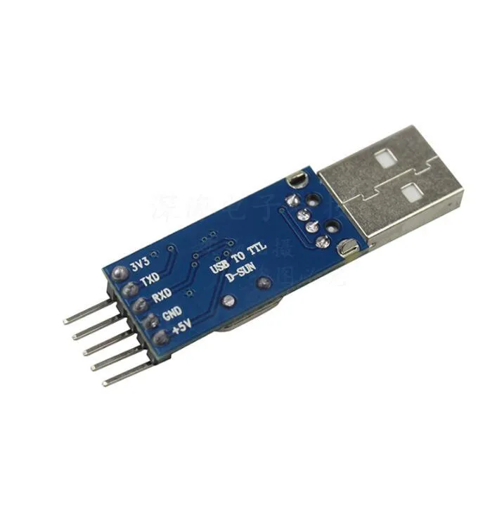 Программатор микроконтроллера USB к TTL / TTL/STC/PL2303 обновленная плата с прозрачной