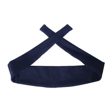 Хлопковая повязка на голову для спорта и софтбола, трикотажная рубашка, повязка на голову, повязка на голову, эластичная повязка, одноцветная