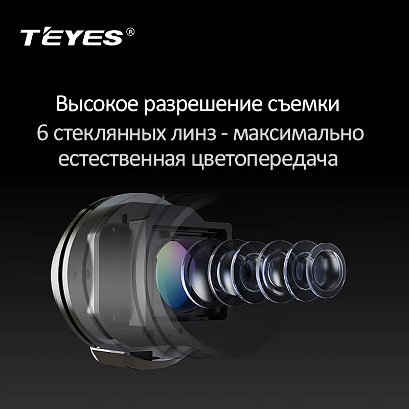 Teyes A7 DVR Touch  Remote Monitor Rear view mirror and camera Dual lens 1080P 170 degress recording angle super night vision