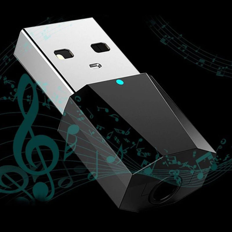 3,5 мм аудио разъем порт мини USB стерео автомобильный беспроводной Bluetooth bluetooth-аудиоресивер V4.2 приемник адаптер конвертер кабель для передачи данных