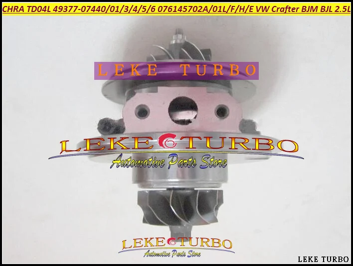 TD04L 49377-07440 49377-07401 076145702A 076145701L Turbo  CHRA Turbocharger For VW Crafter 2006- BJM BJL R5 2.5L TDI LT3 Euro4 2.5L (3)